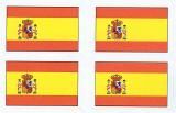 Spanish Flag Stickers - Sheet of 50