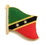 St. Kitts & Nevis Flag Lapel Pin - Single
