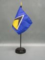 St Lucia Miniature Flag