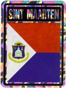 St. Maarten Vinyl Reflective Decal