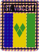 St. Vincent and Grenandines Vinyl Reflective Decal