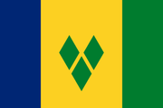 St. Vincent & Grenadines Polyester 3x5
