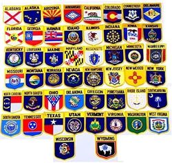 State Flag Patch Sets