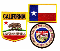 State Flag Patches