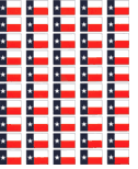 State Flag Stickers - 50 stickers per sheet - paper or waterproof