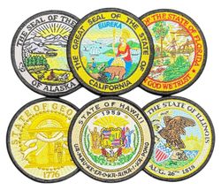 State Seal Patches