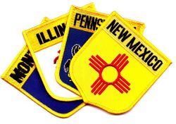 State Shield Patches