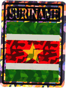 Suriname Vinyl Reflective Decal