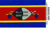 Swaziland Flag Decal Sticker