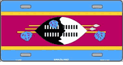Swaziland Flag License Plate