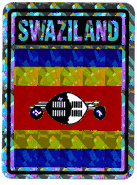 Swaziland Vinyl Reflective Decal