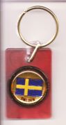 Sweden Flag Keyring