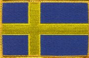 Sweden Flag Patch - Rectangle