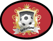 Switzerland Soccer Flag It Oval Decal