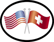 Switzerland Friendship Flag-It Oval Decal