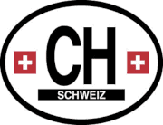 Switzerland Flag It Oval Decal