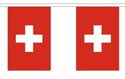 Switzerland String Flag Bunting