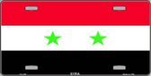 Syria Flag License Plate