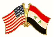 Syria Lapel Pin - Double - Old Version