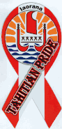 Tahitian Pride Car Ribbon Magnet