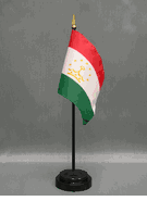 Tajikistan Miniature Flag