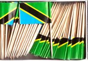 Tanzania Flag Toothpicks