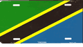 Tanzania Flag License Plate