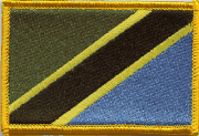 Tanzania Flag Patch - Rectangle