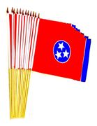 Tennessee 12" x 18" Miniature Stick Flags