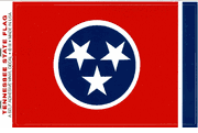 Tennessee Flag Decal Stickers