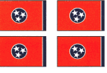 Tennessee Flag Stickers