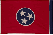 Tennessee State Flag - 3'x5' Nylon