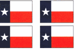 Texas Flag Stickers