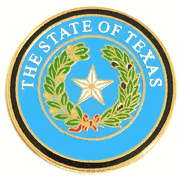 Texas State Seal Lapel Pin