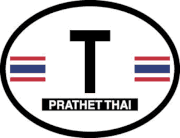 Thailand Flag It Oval Decal