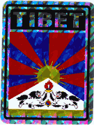 Tibet Vinyl Reflective Decal