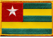 Togo Flag Patch - Rectangle