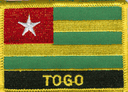 Togo Flag Patch with Name