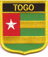 Togo Flag Shield Patch