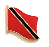 Trinidad and Tobago Flag Lapel Pin - Single