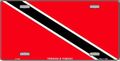 Trinidad and Tobago Flag License Plate
