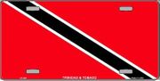 Trinidad and Tobago Flag License Plate