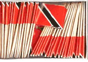 Trinidad Tobago Flag Toothpicks 
