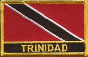 Trinidad & Tobago Flag Patch with Name