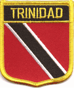 Trinidad & Tobago Flag Shield Patch