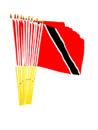 Trinidad/Tobago Flags 12" x 18"