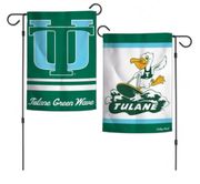 Tulane Green Wave Vault Garden Flag