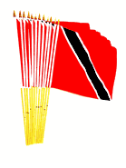 Tunisia Flags 12" x 18"