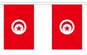 Tunisia String Flag Bunting