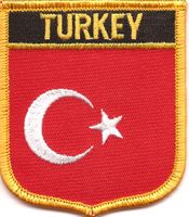 Turkey Flag Shield Patch